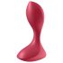 Satisfyer Backdoor Lover - vibromasseur anal rechargeable étanche (rouge)