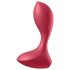 Satisfyer Backdoor Lover - vibromasseur anal rechargeable étanche (rouge)