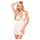Penthouse Sweet & Spicy - ensemble en dentelle à col licou (blanc) - M/L
