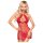 Boost Libido Penthouse - Babydoll en Dentelle et Tanga (Rouge) - M/L