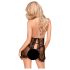 Penthouse Libido Boost - babydoll en dentelle et string (noir)