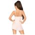 Penthouse Séduction Décontractée - nuisette dentelle et string (blanc)