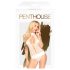 Penthouse Perfect Lover - body à licou (blanc) - L/XL