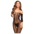 Penthouse Dreamy Diva - combinaison Carmen zigzag (noir) - XL