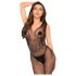 Penthouse Wild Catch - Combinaison résille sans manches (noir) - XL