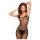 Penthouse Dark Wish - combinaison résille ouverte (noire) - XL