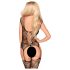 Penthouse Love Bud - ensemble résille ouvert en dentelle (noir) - XL