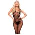 Penthouse Dirty Mind - combi résille ouvert (noir)