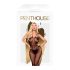 Penthouse Dirty Mind - combinaison résille ouverte - noir - XL