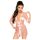 Peignoir et String Satinés Penthouse Midnight Mirage (rose) - XL