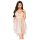 Penthouse Naughty Doll - robe dentelle et tanga (blanc) - M/L