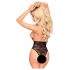 Body dos nu Penthouse Toxic Powder (noir) - L/XL