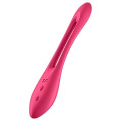   Satisfyer Elastic Joy - vibromasseur flexible rechargeable (rouge)