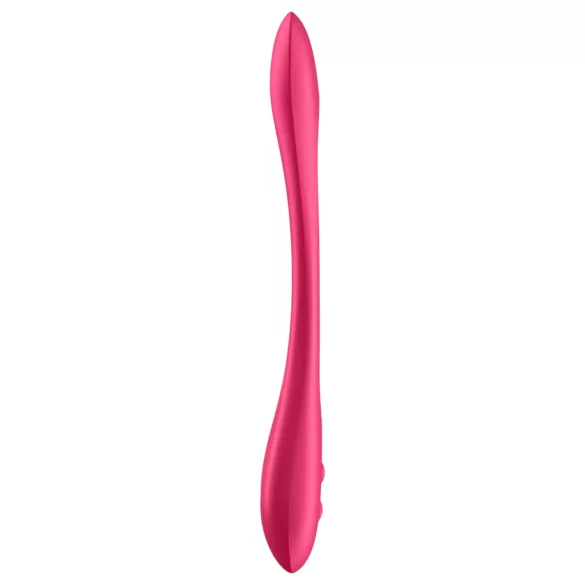 Satisfyer - vibromasseur couple flexible rechargeable - silicone rouge
