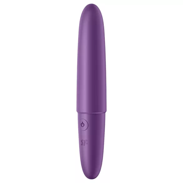 Satisfyer - mini vibromasseur puissant rechargeable étanche - violet