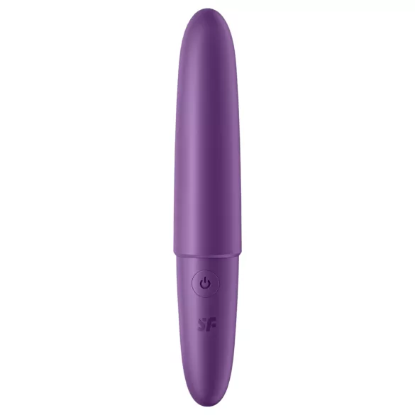 Satisfyer - mini vibromasseur puissant rechargeable étanche - violet