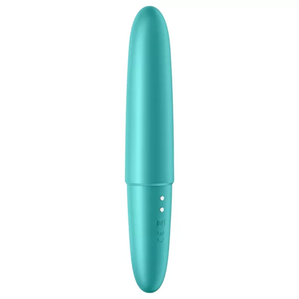 Satisfyer - mini vibromasseur waterproof - turquoise