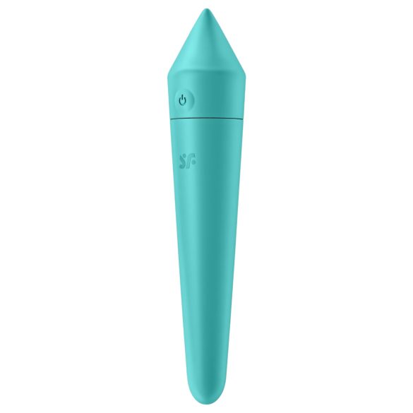 Satisfyer - mini vibromasseur étanche connecté - Ultra Power Bullet 8 - vert