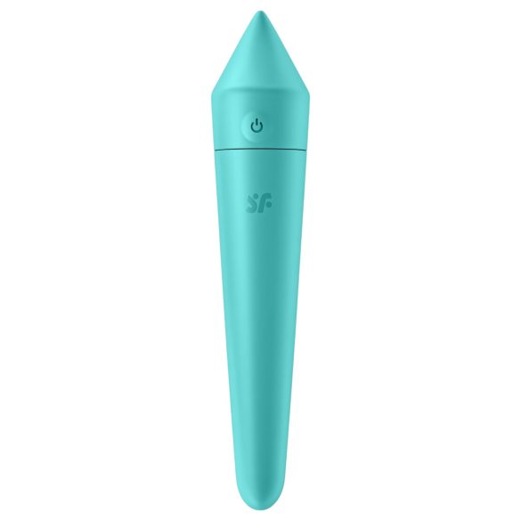 Satisfyer - mini vibromasseur étanche connecté - Ultra Power Bullet 8 - vert