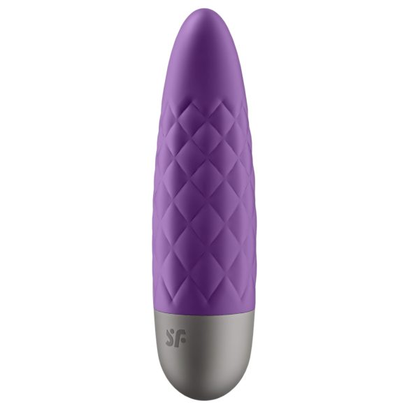 Satisfyer - mini vibromasseur rechargeable étanche - violet