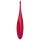 Satisfyer Twirling Fun - Vibromasseur Clitoridien Étanche Rechargeable (Rouge)