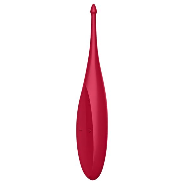 Satisfyer Twirling Fun - Vibromasseur Clitoridien Étanche Rechargeable (Rouge)