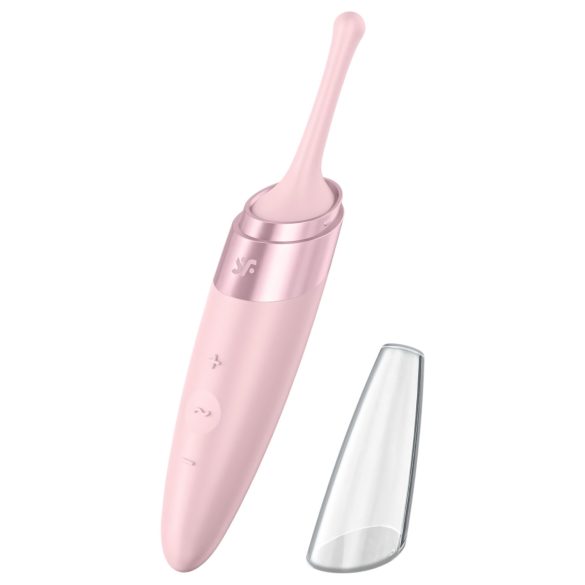 Satisfyer Twirling Delight - vibromasseur clitoridien étanche (rose)