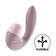   Satisfyer Supernova - Vibrateur 2en1 à ondes d'air rechargeable (rose)