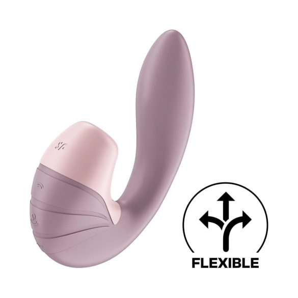 Satisfyer Supernova - Vibrateur 2en1 à ondes d'air rechargeable (rose)