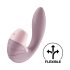 Satisfyer Supernova - Vibrateur 2en1 à ondes d'air rechargeable (rose)