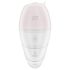 Satisfyer Supernova - vibromasseur 2en1 à onde d'air, rechargeable (blanc)