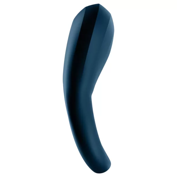 Satisfyer Epic Duo - anneau pénien vibrant connecté - silicone noir