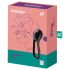 Satisfyer Majestic Duo - anneau pénien rechargeable waterproof (noir)