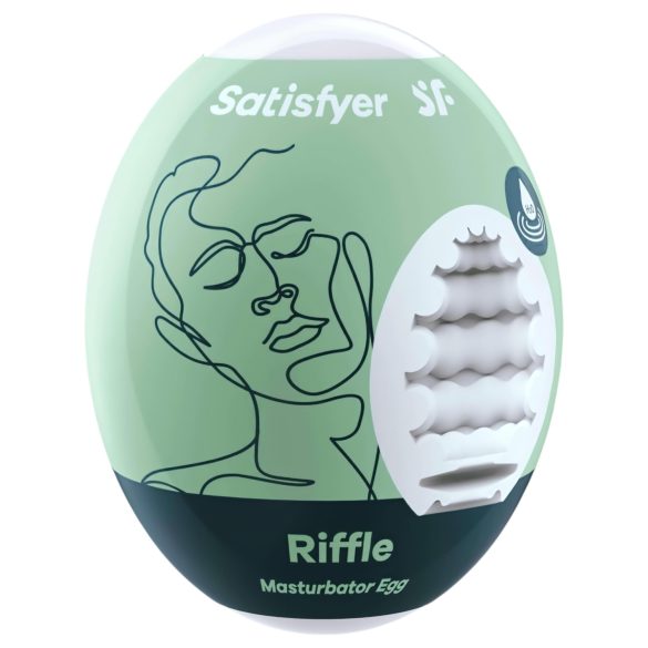 Oeuf vibrant Satisfyer Riffle - Masturbateur (1 pièce)