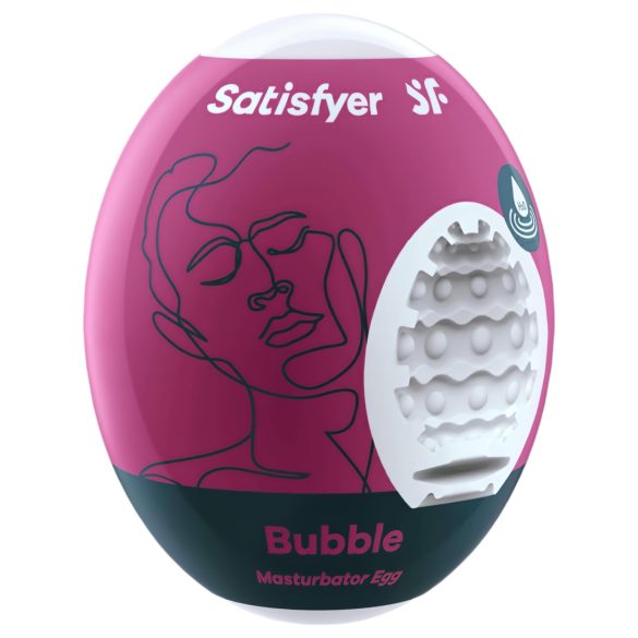 Satisfyer Egg Bubble - masturbateur œuf (1 unité)