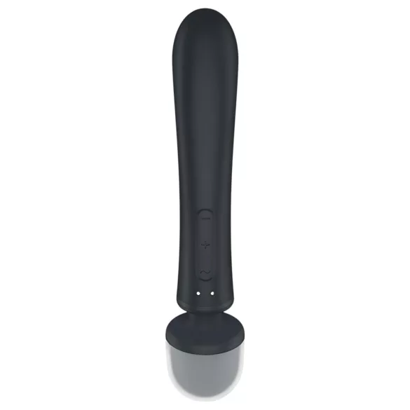 Satisfyer Triple Lover - Vibrateur point G et stimulateur - argent