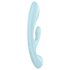 Satisfyer Triple Oh - Vibromasseur à bras clitoridien rechargeable (bleu)