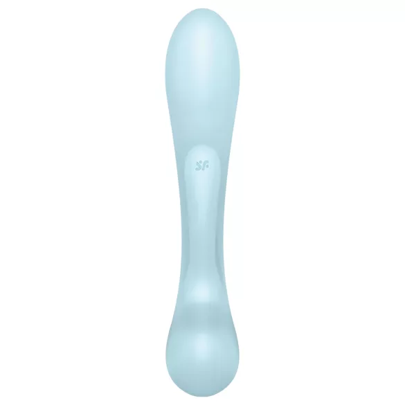 Satisfyer Triple Oh - vibromasseur rechargeable à bras clitoridien (bleu)