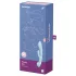 Satisfyer Triple Oh - vibromasseur rechargeable à bras clitoridien (bleu)