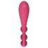 Satisfyer Tri Ball 1 - vibromasseur multifonction rechargeable (rouge)