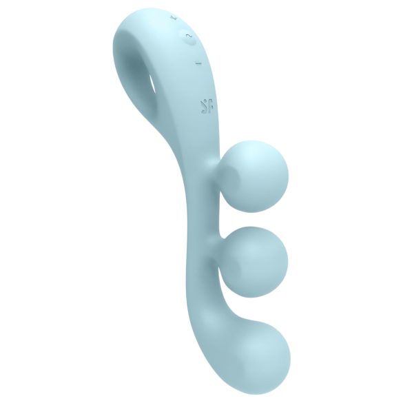 Satisfyer Tri Ball 2 - vibromasseur multifonction - silicone menthe