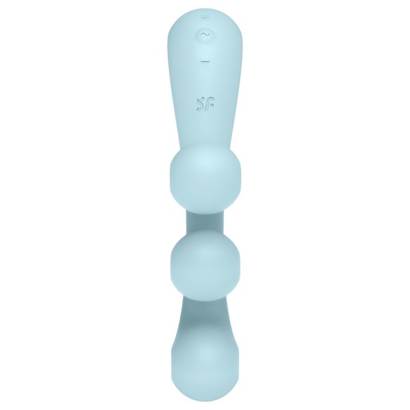 Satisfyer Tri Ball 2 - vibromasseur multifonction - silicone menthe