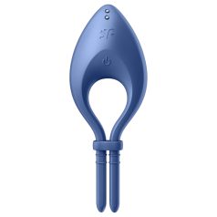 Satisfyer Bullseye - anneau vibrant intelligent (bleu)