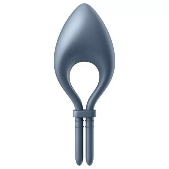 Satisfyer Bullseye - Anneau pénien vibrant contrôlé par application, pour hommes (gris)