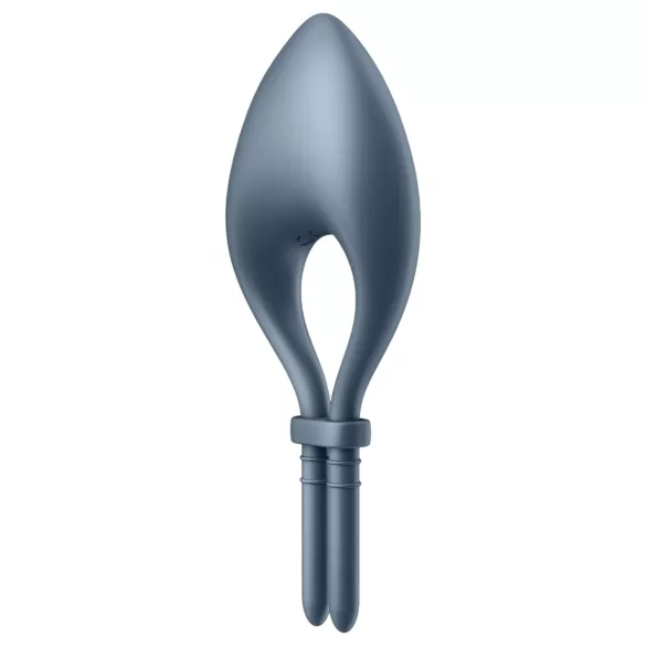 Satisfyer Bullseye - Anneau pénien vibrant contrôlé par application, pour hommes (gris)