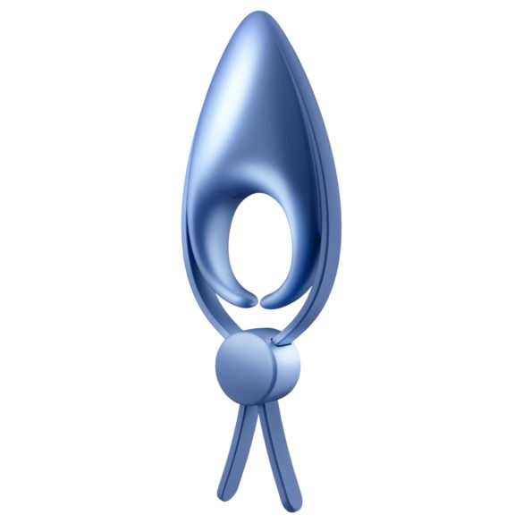 Satisfyer Sniper - anneau pénien vibrant rechargeable - silicone bleu