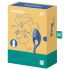 Satisfyer Swordsman - anneau vibrant rechargeable (bleu)