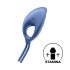 Satisfyer Swordsman - anneau vibrant rechargeable (bleu)