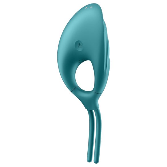 Satisfyer Swordsman - anneau vibrant rechargeable (vert)