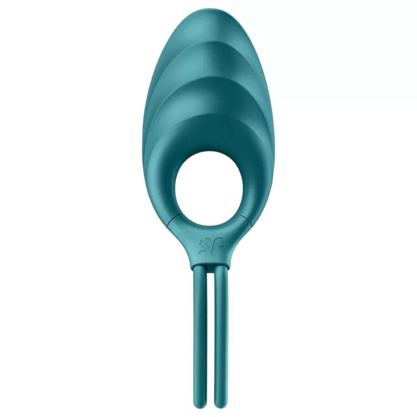 Satisfyer Swordsman - anneau pénien vibrant rechargeable (vert)